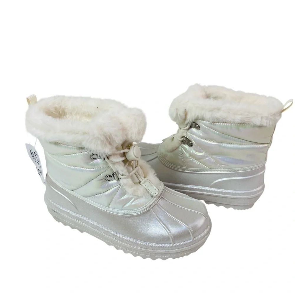 The Children’s Place Lace Up All Weather Boots Size 1